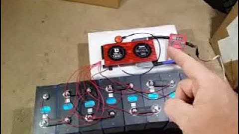 How to wire up and turn on your Daly 250 Smart BMS without the light board