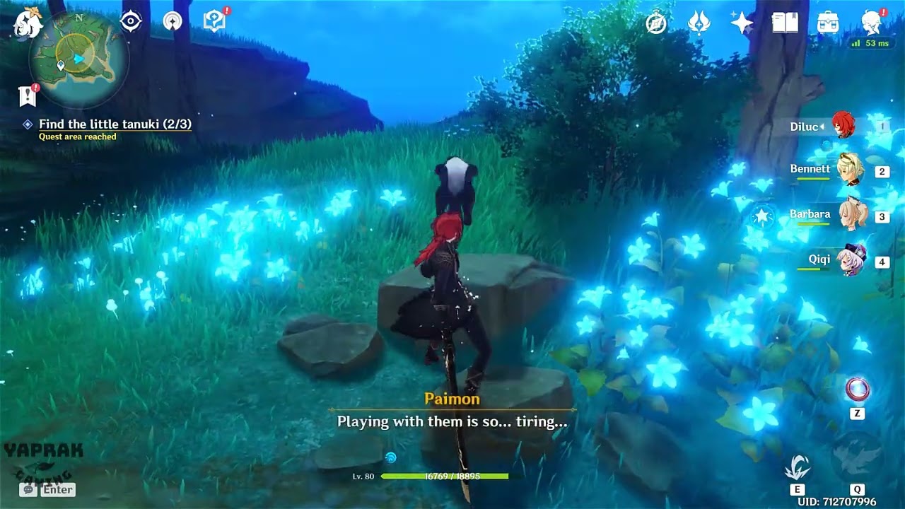 find the little tanuki (0/3) genshin impact