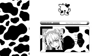 ♡ cow website 「 carrd.co 」themed tutorial with gifs (mobile friendly !!) ♡ screenshot 2