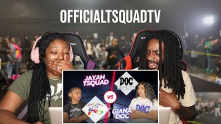 OfficialTsquadTV - Jayah (Tsquad) vs Giana (Doc) Final | REACTION