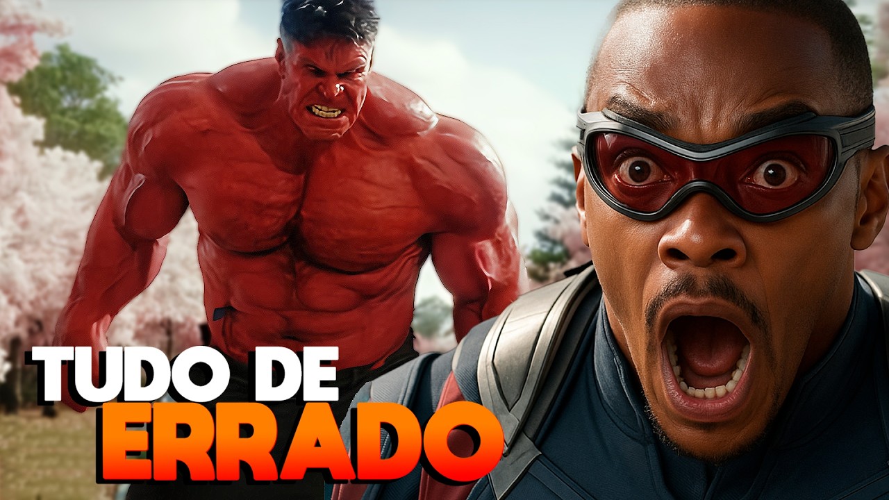 TUDO de ERRADO com CAPITÃO AMÉRICA: ADMIRÁVEL MUNDO NOVO