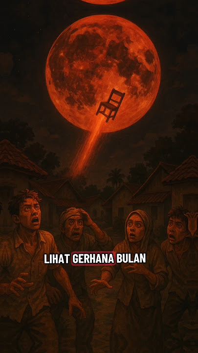 Ada yang lihat gerhana bulan kemarin? ngeri nih #gerhanabulan #gerhana #viral #fenomenaalam