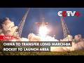 China to Transfer Long March-8A Rocket to Launch Area
