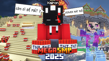 Kairon Và Băng Cướp Sa Mạc MỞ MÀN CHIẾN TRANH VỚI 10.000 TNT Trong MEGA SMP 2025