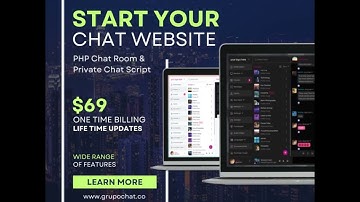 Create Your Own Chat Website in Minutes with Grupo Chat Easy-to-Use PHP Script