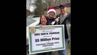 Winner Sonya T. of KYWon a $5,000,000 Prize!