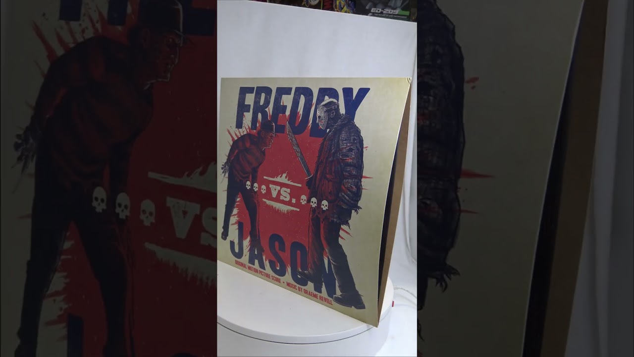 Freddy Vs Jason Signed Vinyl Record Robert Englund 