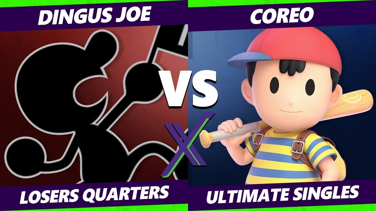 games people play Smash Ultimate Tournament - Dingus Joe (Game & Watch) Vs. Coreo (Ness) S@X 320 SSBU Losers Quarters
