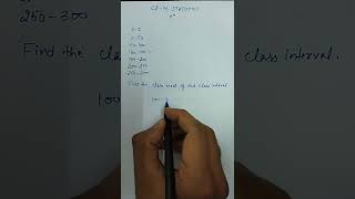 How To Find The Class Markmid Value Of A Class Interval?