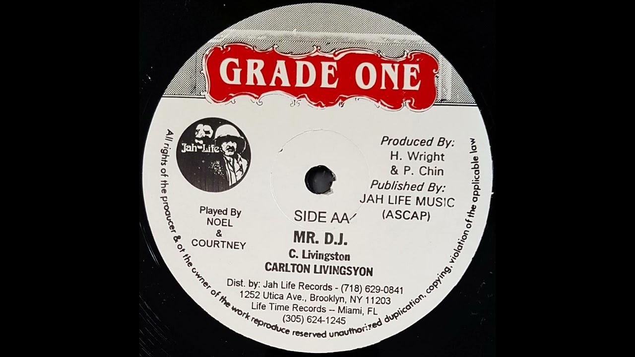 ジャマイカ12” Carlton Livingston / Roland Al Jam It Up / Arena Special none Studio One /00250 Carlton Livingston - Mr. D.J. & Version (H. Wright & P. Chin