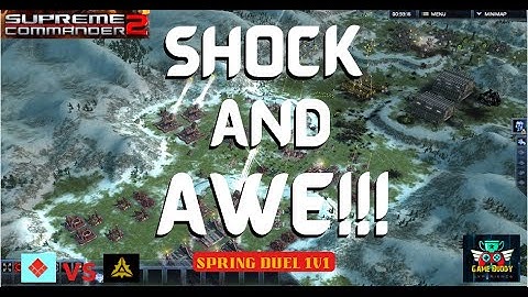 The GAP between CYBRAN and UEF Technology | SUPREME COMMANDER 2 1080P HD