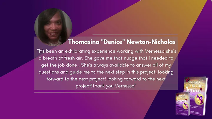 THOMASINA ''DENISE'' NEWTON NICHOLAS TESTIMONIALS