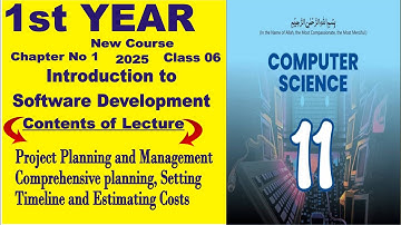 Lecture 6 | Unit 1 |1st year computer new book | Project Planning and management | Estimating Costs