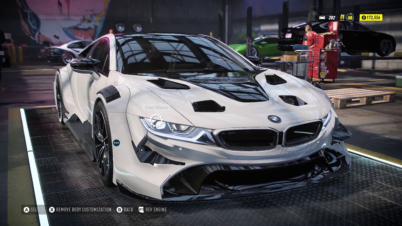 NFS heat: BMW i8 Coupe Customization - YouTube