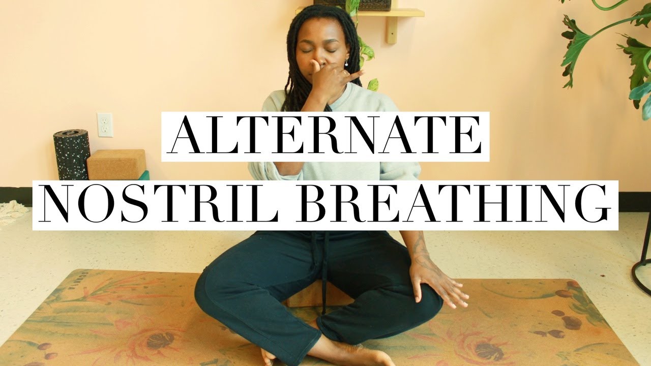 Alternate Nostril Breathing Meditation Yoga by Biola YouTube