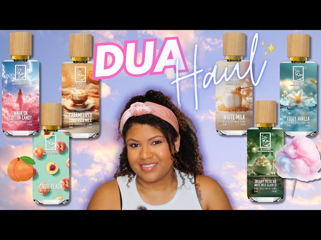 DUA HAUL || FOGGY VANILLA, WALK ON COTTON CANDY, WHITE MILK - YouTube