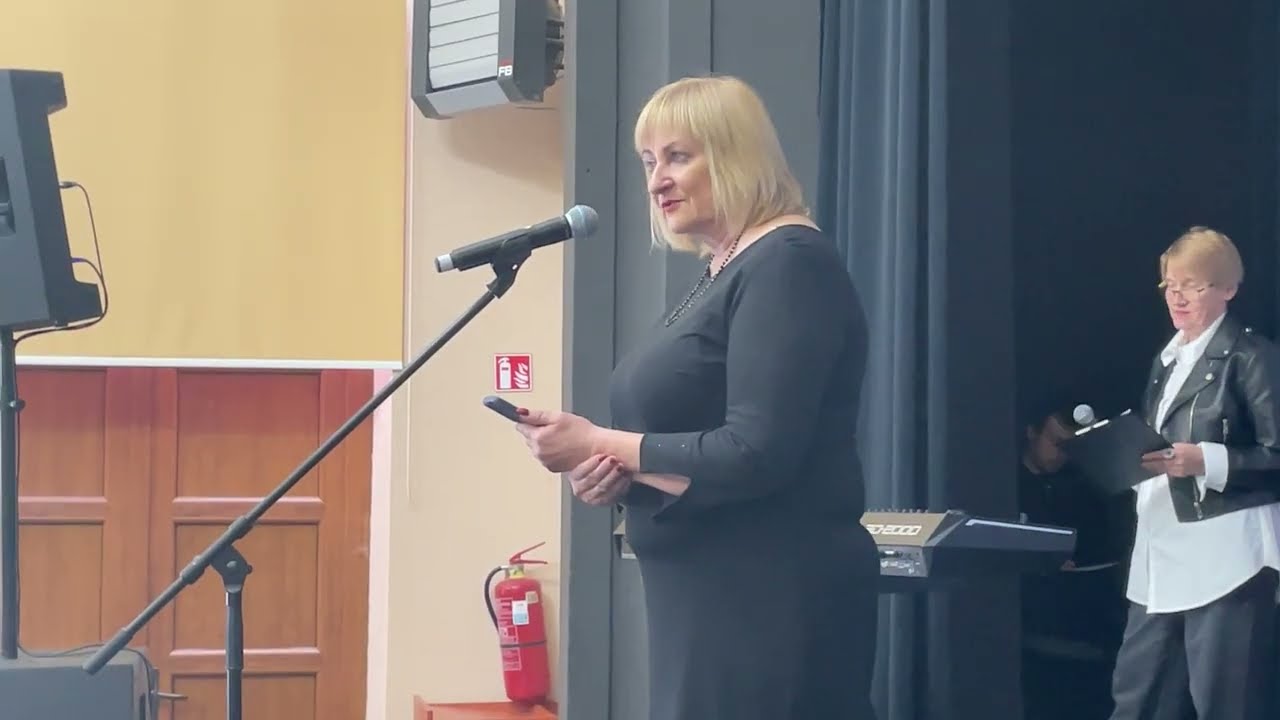 Mokytojos Loretos Mazėtytės (A. Ramanausko-Vanago gimnazijos profsąjungos skyriaus vadovės) kalba