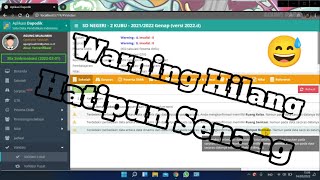 Tutorial on Removing the Dynamic Data Warning in the School Menu in the Latest Dapodik Applicatio... screenshot 5