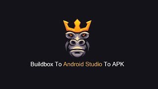 How to export android studio game build by buildbox