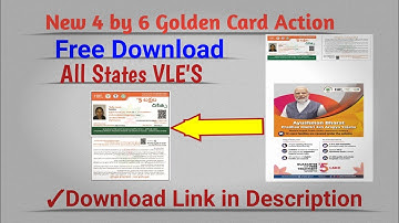 Free 4 by 6 new Ayushman card action photoshop 7.0