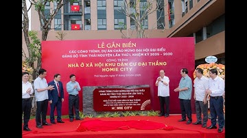 Thai Nguyen TV: Gắn biển các công trình chào mừng Đại hội Đảng bộ tỉnh Thái Nguyên lần thứ I