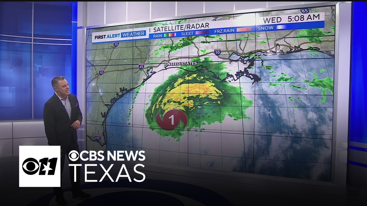Hurricane Francine to make landfall later on Wednesday - YouTube