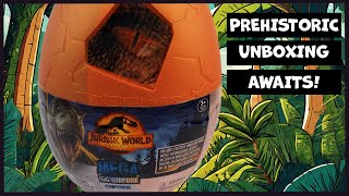 Silent Unboxing - Discover the Jurassic Dominion Mega Egg Mystery