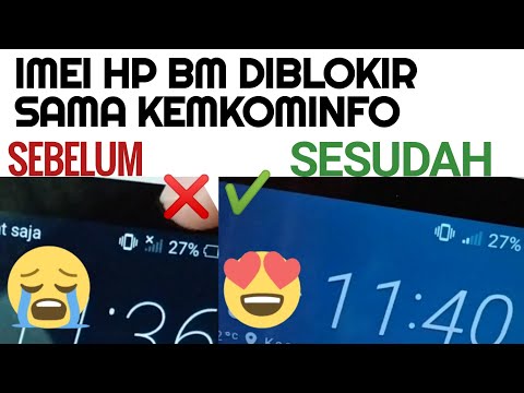 MANTUL!! BEGINI CARA MENGATASI IMEI HP NON RESMI DI BLOKIR PEMERINTAH