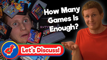 (Discussion) How Many Video Games is Enough to Own? - Retro Bird