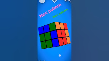 NEW pattern in Rubik cube #short #ffc