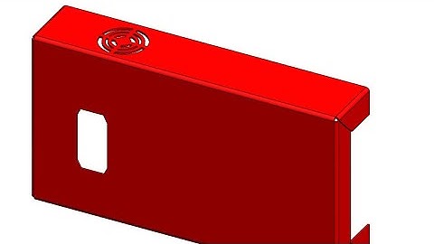 Vent - Sheel Metal | SolidWorks Tutorial