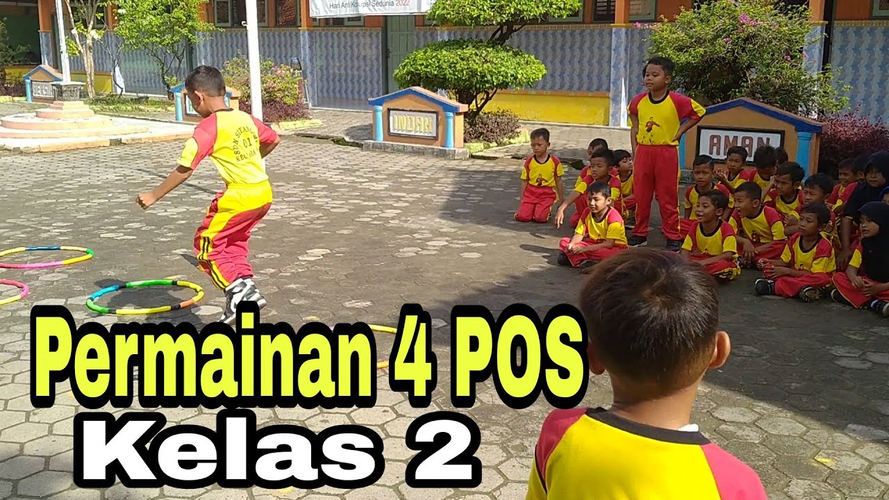 Olahraga Kelas 2 Permainan 4 POS yang di sukai siswa