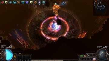 Path of Exile 3.0: Low Life RF Minotaur AFK kill RF ON no flasks/fortify