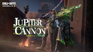 Call Of Duty Mobile X Girls Frontline - Jupiter Cannon Draw Trailer
