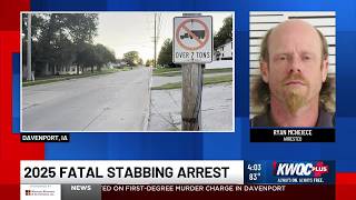 Davenport man charged with first-degree murder in fatal July stabbing
Ryan Travis McNeiece was charged with first-degree murder after Joseph J. Padilla II died from multiple stab wounds near Stuff Etc. in Davenport.
For more Local News from KWQC: https://www.kwqc.com/
For more YouTube Content: https://www.youtube.com/channel/UCdAVIb4dBhAHhUaxfM5gAbg Davenport man charged with first-degree murder in fatal July stabbing
