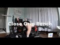 At home bench training day