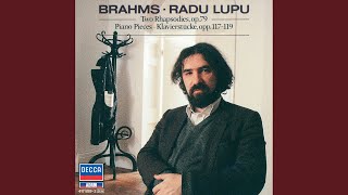 Video thumbnail of "Radu Lupu - Brahms: 6 Piano Pieces, Op. 118 - No. 1, Intermezzo in A Minor"