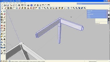 Make a Mortise from a Tenon with SketchUp