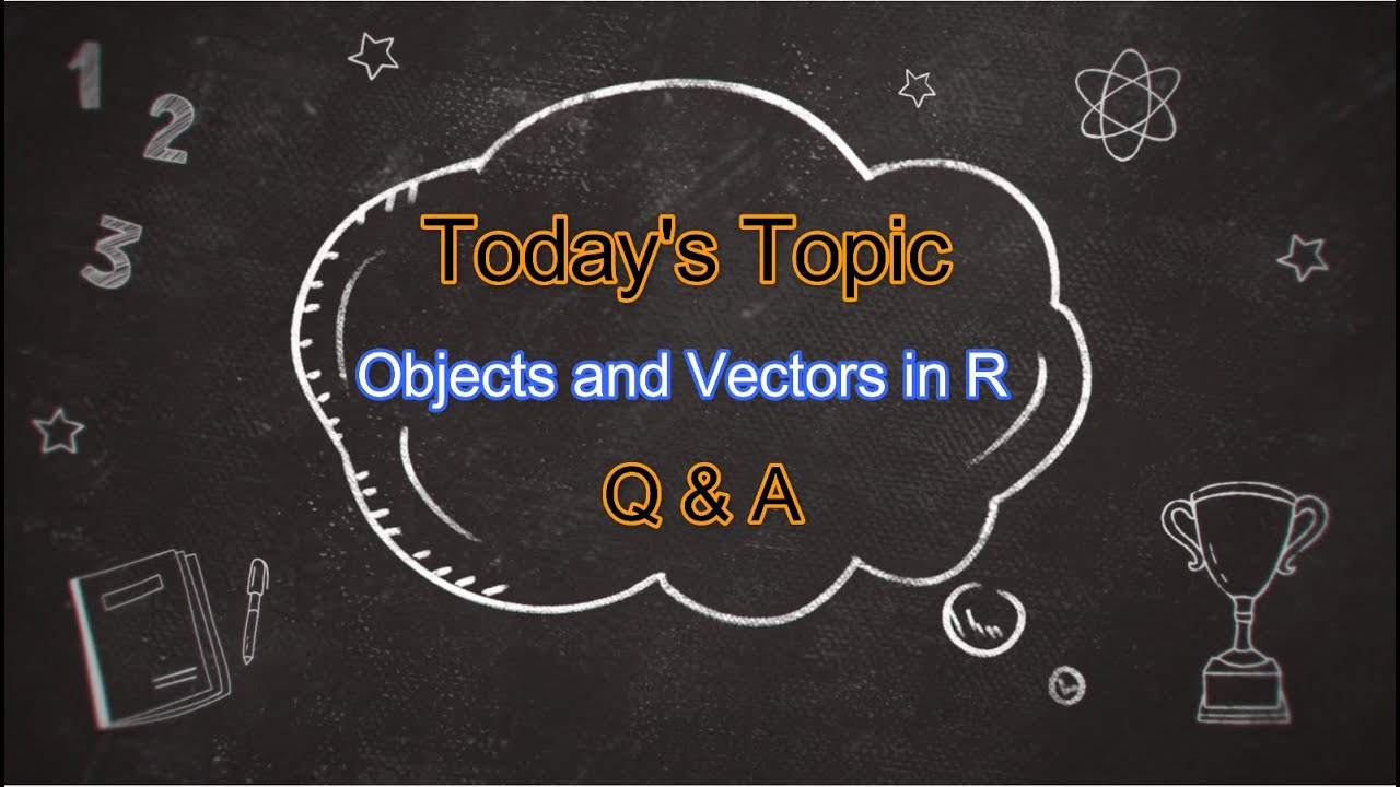 r programming tutorial - vector objects in r - create... Q & A on objects and vectors in R | R basics class 4 - YouTube