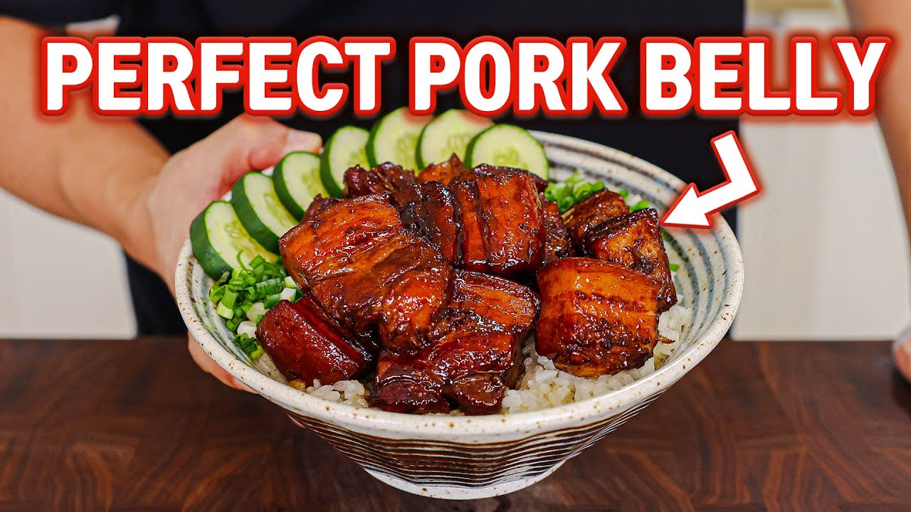 Chinese Braised Pork Belly (Hong Shao Rou) Recipe