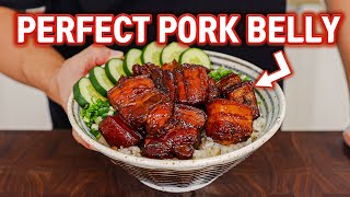 The Easiest Red Braised Pork Belly at Home (Hong Shao Rou)