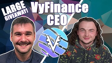 VyFinance Defi on Cardano, LARGE ADA GIVEAWAY, NFT Staking, and Vaults | The Cardano Aura!