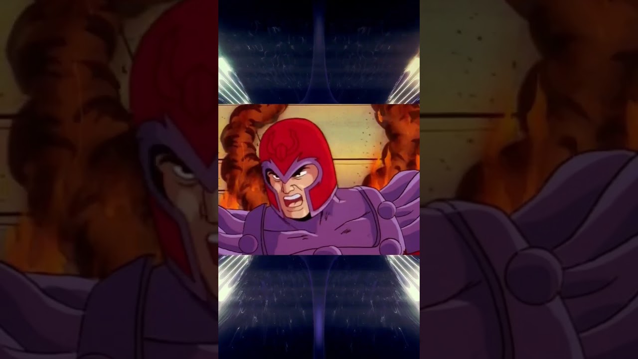 Magneto/Professor X Face Off! | X-Men Animated Series 1992 #xmen #marvel #shorts