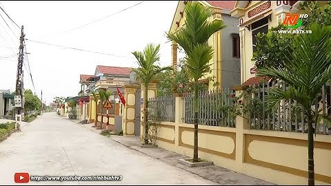 Dân vận trong xây dựng khu dân cư nông thôn mới kiểu mẫu ở Khánh Mậu