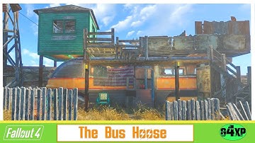 Building in Fallout 4 - Bus Hoose