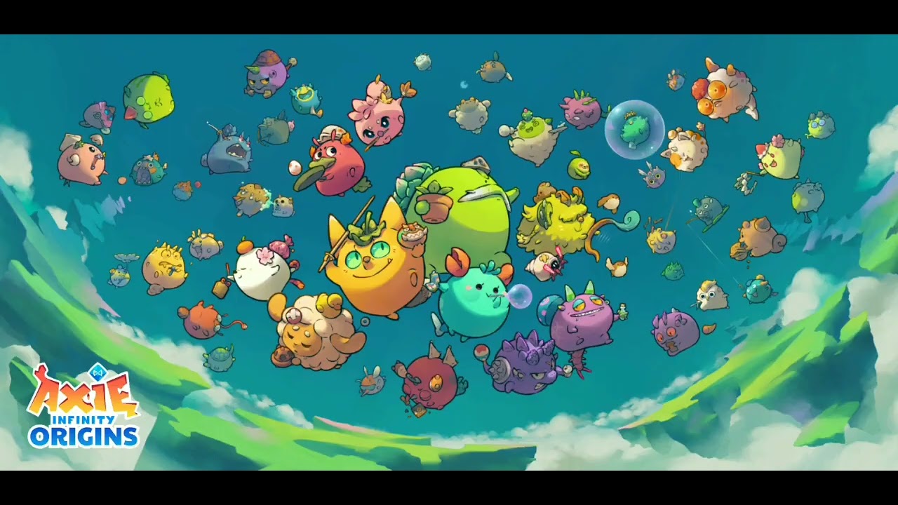 Axie Origins Ordinary Aquas (floor price) video 9