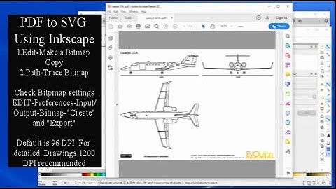 Inkscape- PDF to SVG