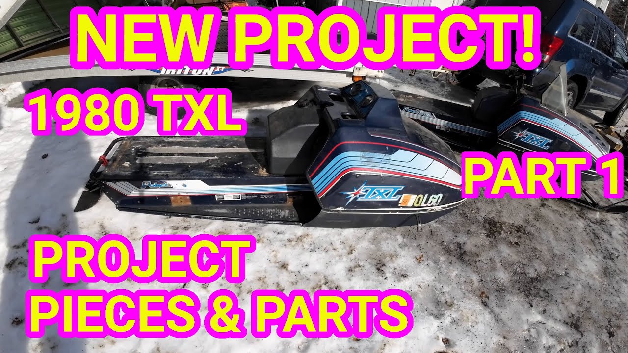 Introducing Project Pieces And Parts 1980 Polaris TXL 340 Vintage Introducing Project Pieces And Parts 1980 Polaris TXL 340 Vintage