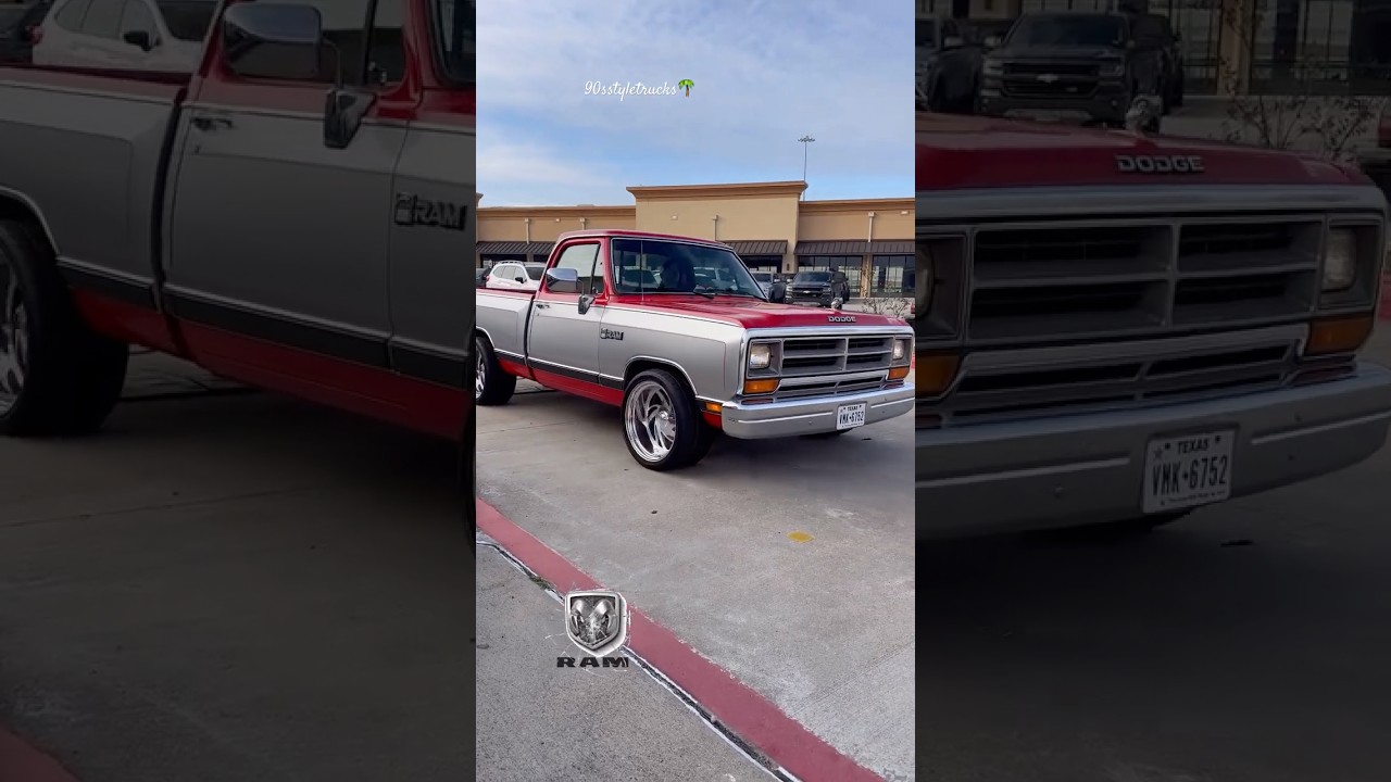 Clean 90s style dodge on 20x11s 😍🌴    