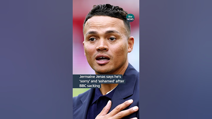 Jermaine Jenas says he’s ‘sorry’ and ‘ashamed’ after BBC sacking #itvnews